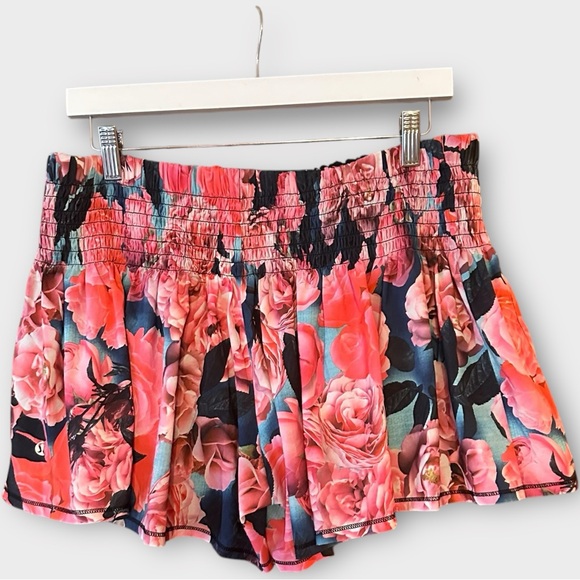 Lululemon Hot Hitter Skort Skirt Secret Garden Black - Picture 7 of 16